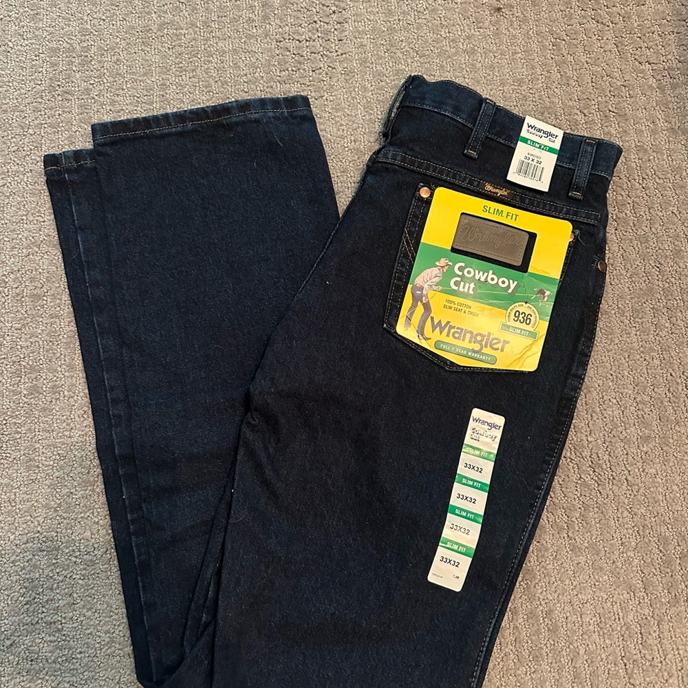 Wrangler Cowboy Cut Slim Fit Men’s Jeans